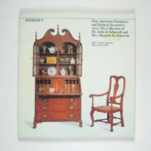 Sothebys 1981 Fine American Furniture Decorative Arts Auction Catalog PPB